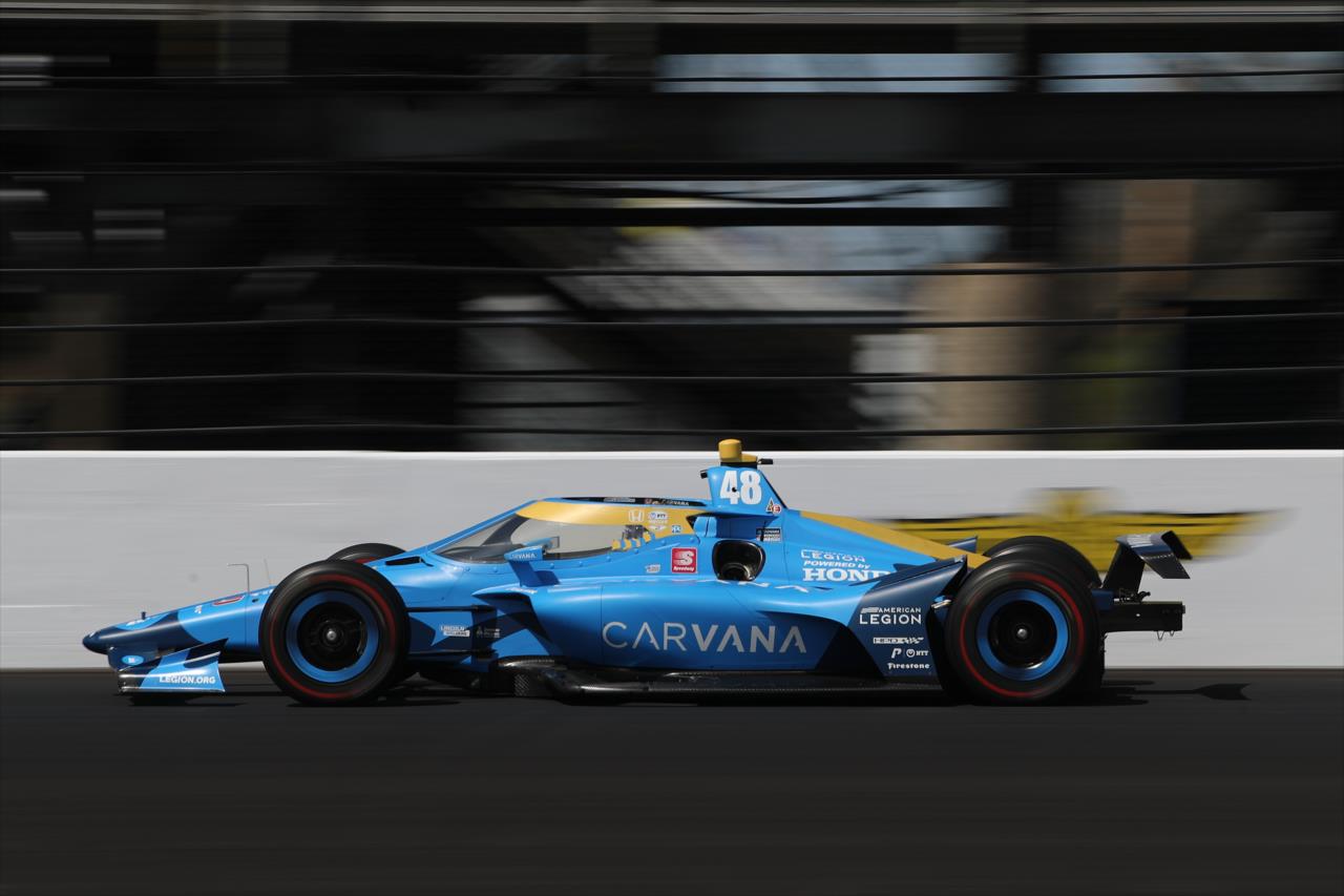 Jimmie Johnson - Indianapolis 500 Open Test - By: Chris Owens -- Photo by: Chris Owens